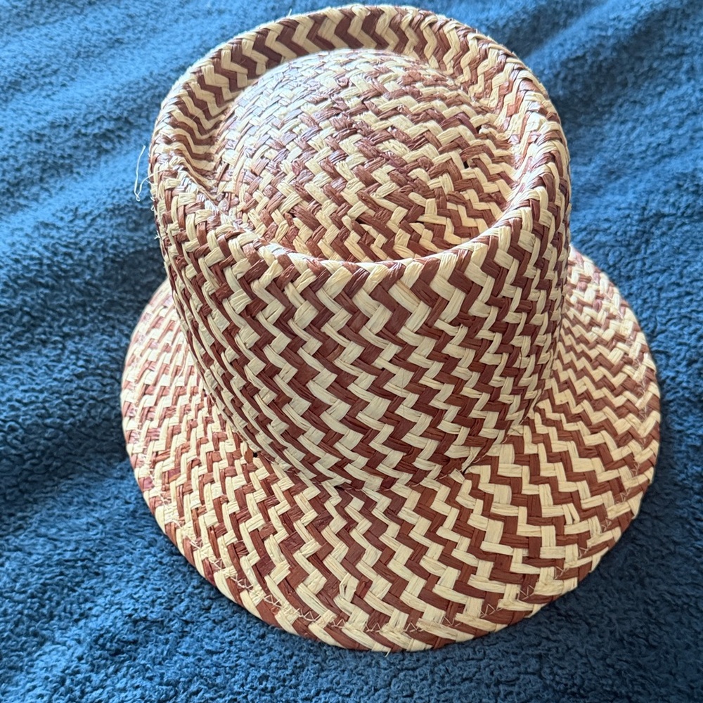 Women’s Brixton straw bucket hat - new